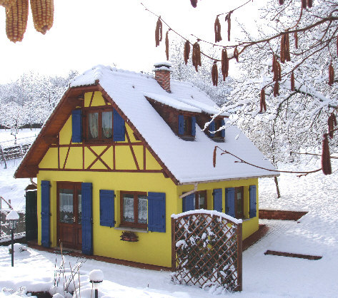 Gite en Alsace sous la Neige