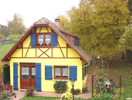 Notre Gite en Alsace à l'automne